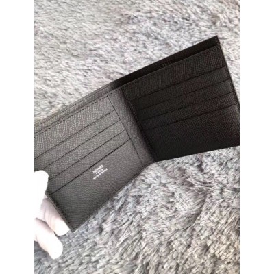 Hermes Black MC2 Copernic Compact Wallet