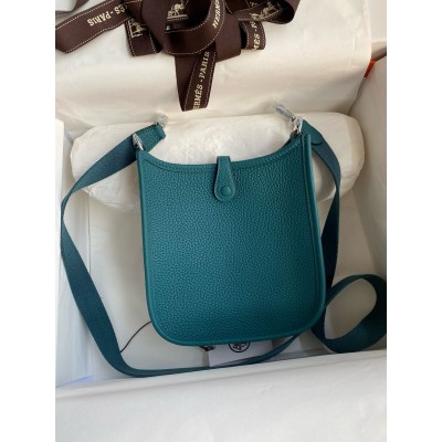 Hermes Evelyne Mini Handmade Bag in Colvert Clemence Leather