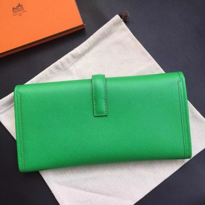 Hermes Jige Elan 29 Clutch Bag In Bamboo Epsom Calfskin