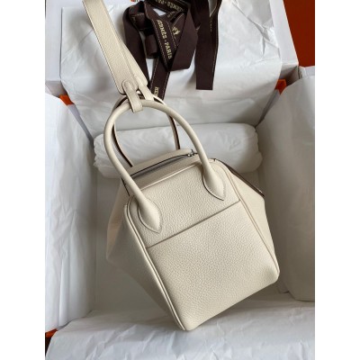 Hermes Lindy 26 Handmade Bag In Nata Clemence Leather