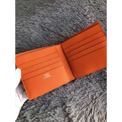 Hermes Orange MC2 Copernic Compact Wallet