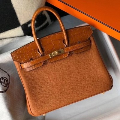 Hermes Touch Birkin 25cm Limited Edition Gold Bag HSBS62109